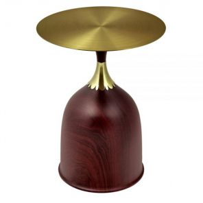 Стол BRADEX HOME Stupa диам.40см x 54см, металл под дерево