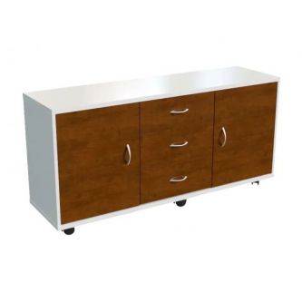 Приставка подкатная с ящиками Multi-Office Steel Evo 127х46х60