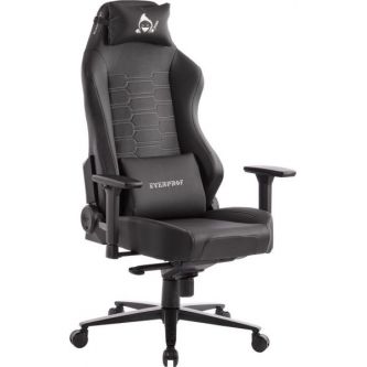 Геймерское кресло Everprof Blackshot экокожа, черный