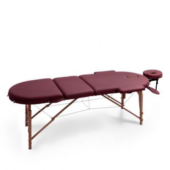 Массажный стол UNIX Med Comfort 3 Section Burgundy