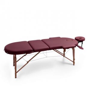 Стол-кушетка UNIX Med Comfort 3 Section Burgundy