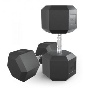 Гантель UNIX Fit обрезиненная 50 кг, 2 шт
