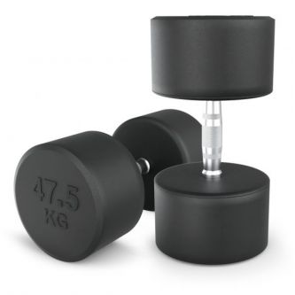 Гантель UNIX Fit PRO круглая обрезиненная 47,5 кг, 2 шт