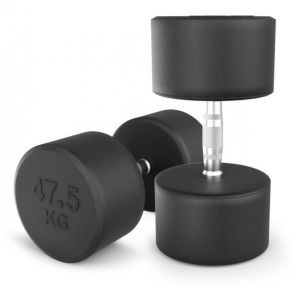 Гантель UNIX Fit PRO круглая обрезиненная 47,5 кг, 2 шт