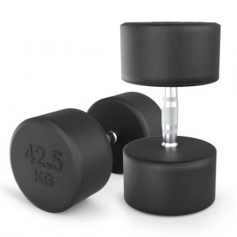 Гантель UNIX Fit PRO круглая обрезиненная 42,5 кг, 2 шт
