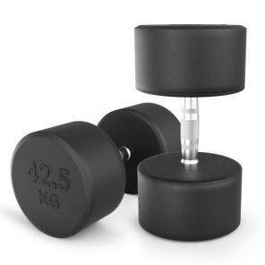 Гантель UNIX Fit PRO круглая обрезиненная 42,5 кг, 2 шт