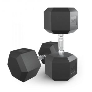 Гантель UNIX Fit обрезиненная 35 кг, 2 шт