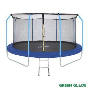 Батут Green Glade 12-футовый с лестницей (2 коробки)