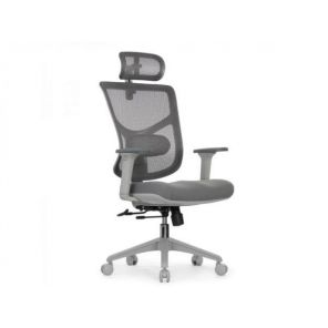 Кресло Falto Star Office Ergo 3 (сетка, ткань, серый)