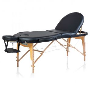 Стол-кушетка Mizomed Premium Oval 3 black