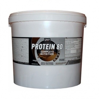 Протеиновый порошок QNT 80 5 кг капучино
