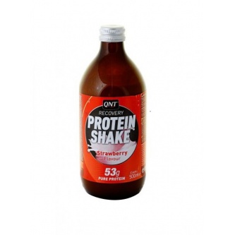 Белково-углеводный коктейль QNT Protein Shake 500 мл клубника