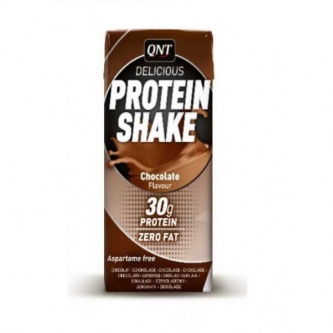 Протеиновый коктейль QNT Delicious Whey Protein Shake 330 мл шоколад