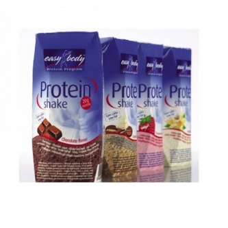 Протеиновый коктейль QNT Easy Body Protein Shake 330 мл клубника