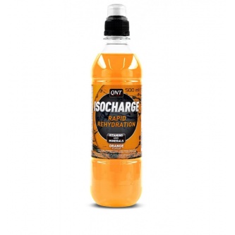Изотоник с витаминами и минералами QNT Isocharge 500 мл оранж