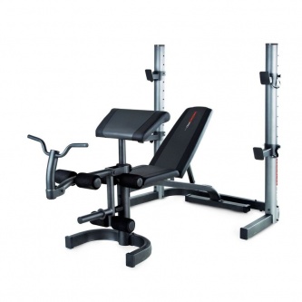 Силовая скамья со стойкой Weider Pro 490 DC WEEVBE29711