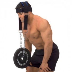 Упряжь для тренировки мышц шеи body solid ma307n