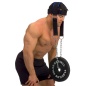Упряжь для тренировки мышц шеи body solid ma307n