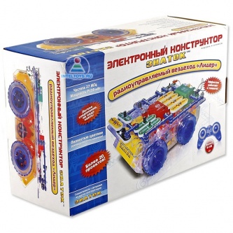 Электронный конструктор Знаток Вездеход  