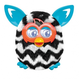 Интерактивная игрушка Hasbro Furby Boom Ферби Бум Черно-белый